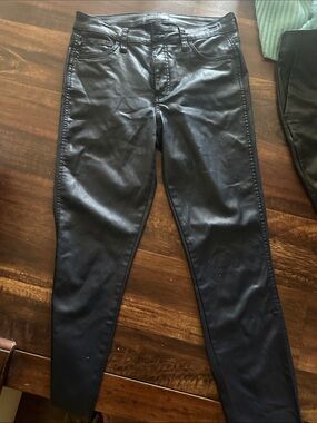 Kut from the Kloth Black Coated Skinny Jeans